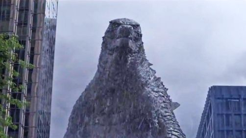 Godzilla Attacks in New Clip