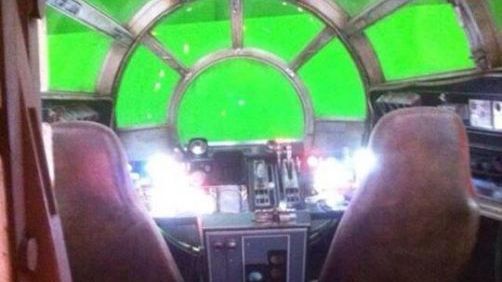 Leaked ‘Star Wars VII’ Set Photos Inside the Millennium Falcon