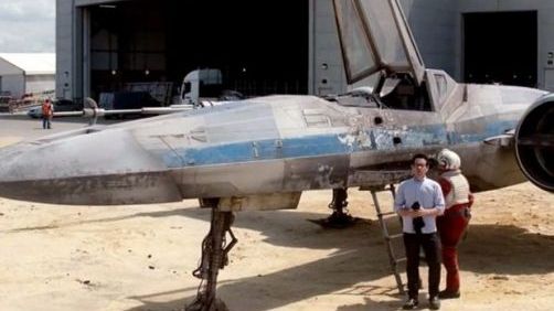 Take a Look At an X-Wing From ‘Star Wars VII’