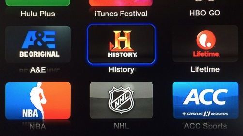 A&E, History Channel, and Lifetime Added to Apple TV