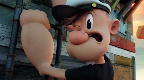 CGI Animated ‘Popeye’ Test Footage