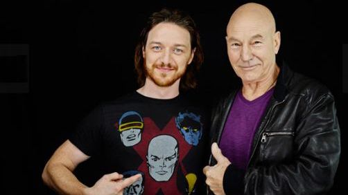 James McAvoy and Michael Fassbender Imitate Their ‘X-Men’ Counterparts