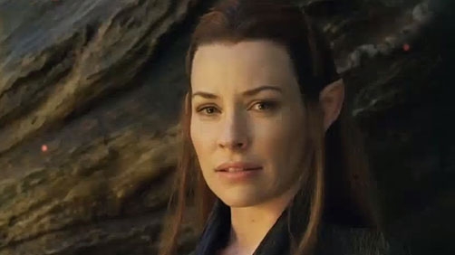 Evangeline Lilly As a Hobbit