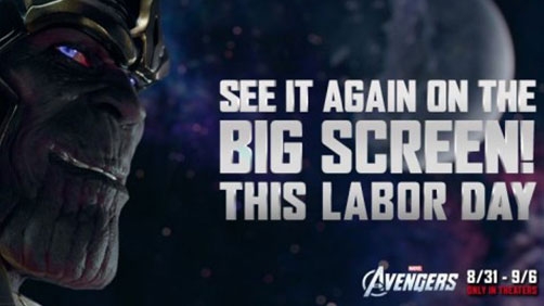 ‘Avengers’ Back In Theaters