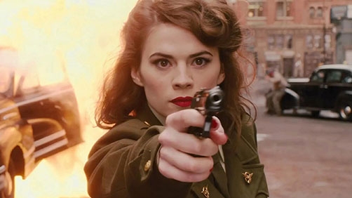 Hayley Atwell in Captain America 2?