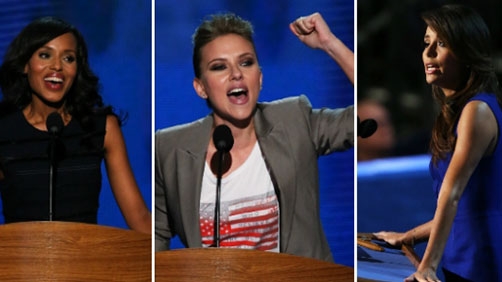 Hollywood Stars Support Obama