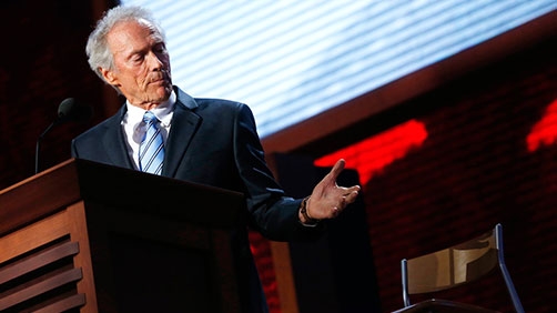 Clint Eastwood “made it up on the fly”