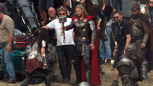 Some Action from ‘Thor 2’