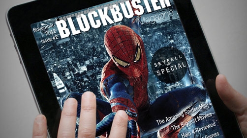 Blockbuster is in the Magazine Business