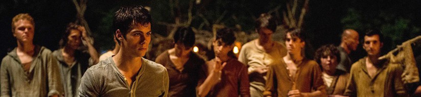 Thomas, played by Dylan O'Brien, in 'The Maze Runner'